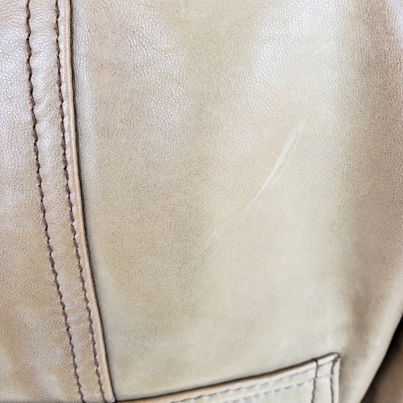 Zara Woman Moto Style 100% Real Leather Jacket - Picture 8 of 12
